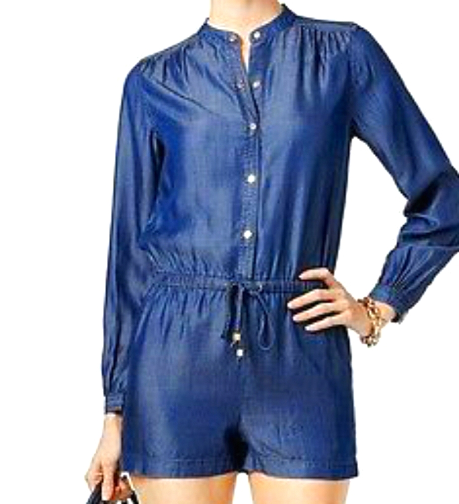 Michael Kors Women's Chambry Romper Shorts.